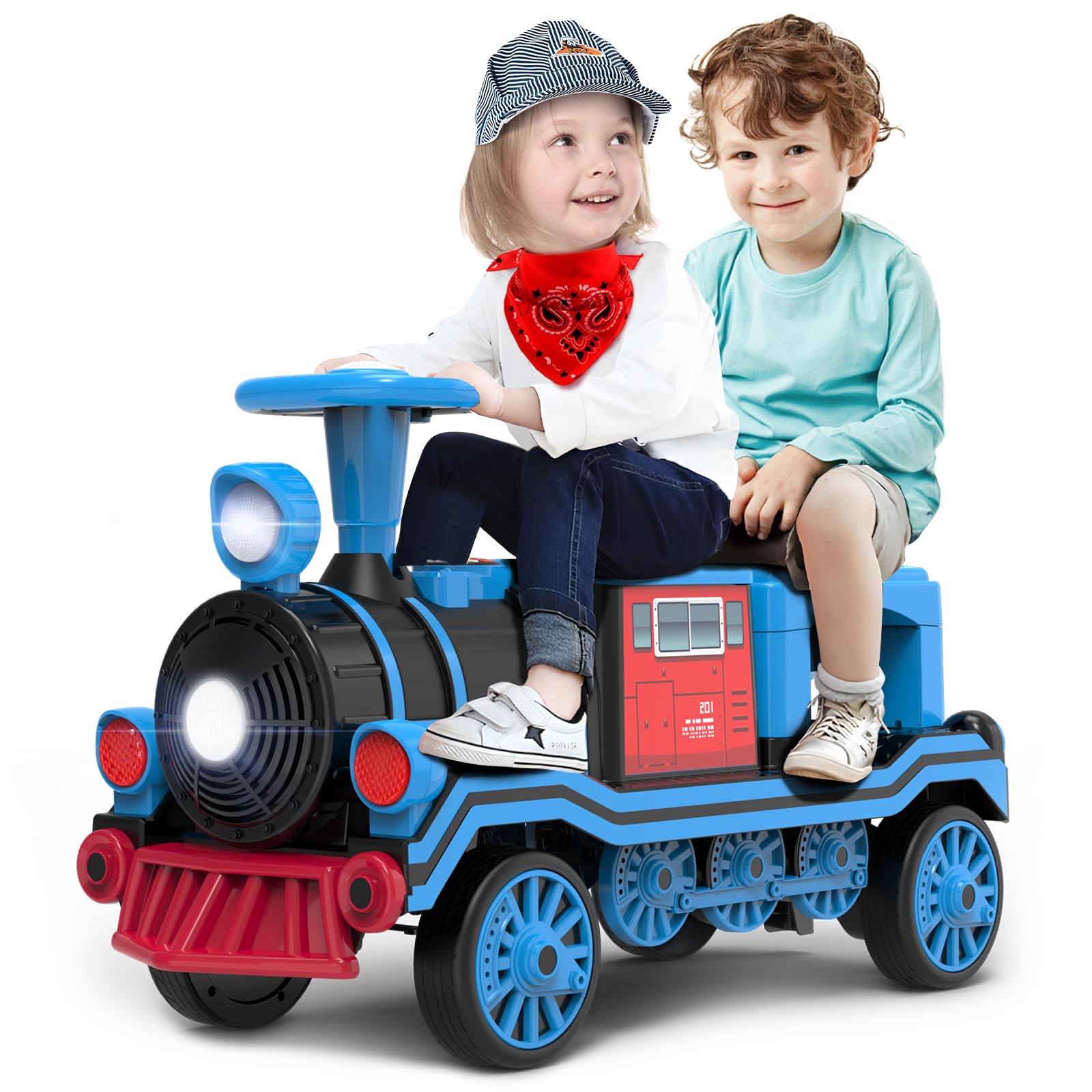Amazon.com: MINIATURE MOTORS 2-Seater Ride On Train, 12V Kids